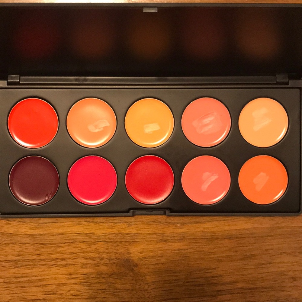 Morphe Brushes Bam Lip Palette 10LN.